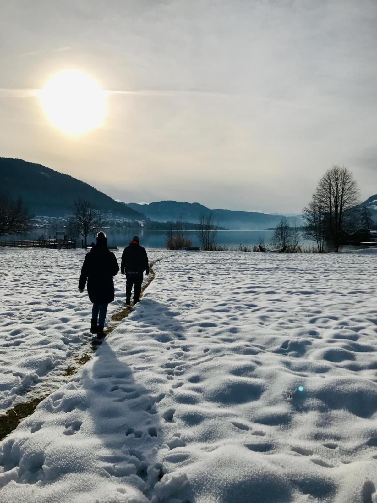 Ferienwohnung Resi Mit Traumhaftem Seepanorama Steindorf am Ossiacher See Esterno foto
